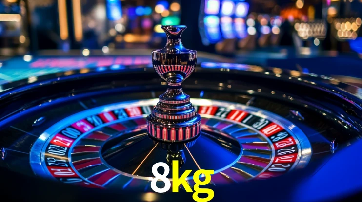 Sinta a adrenalina dos jogos de cassino com 8kg